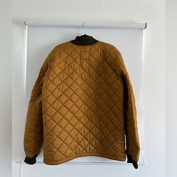 The North Face Brown Puffer Jacket with Quilted Design - Picture 5 of 5